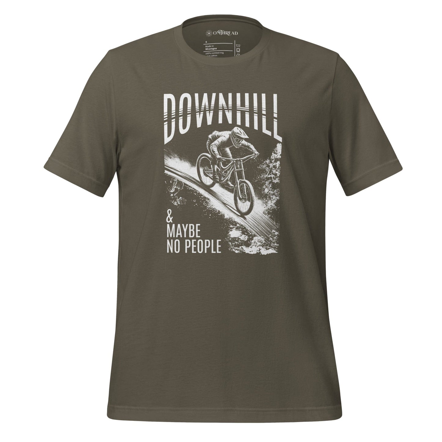 OMTHREAD Army / S Downhill and Maybe No People Tee