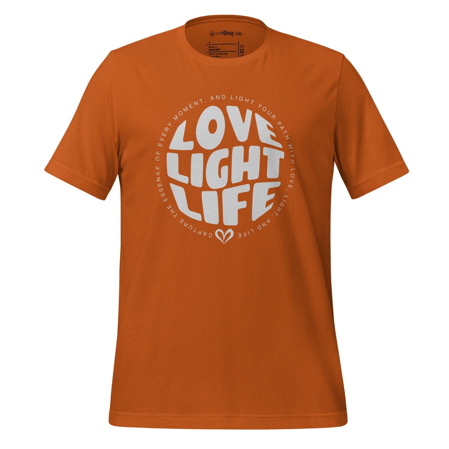 OMTHREAD Autumn / S LOVE, LIGHT, LIFE Tee