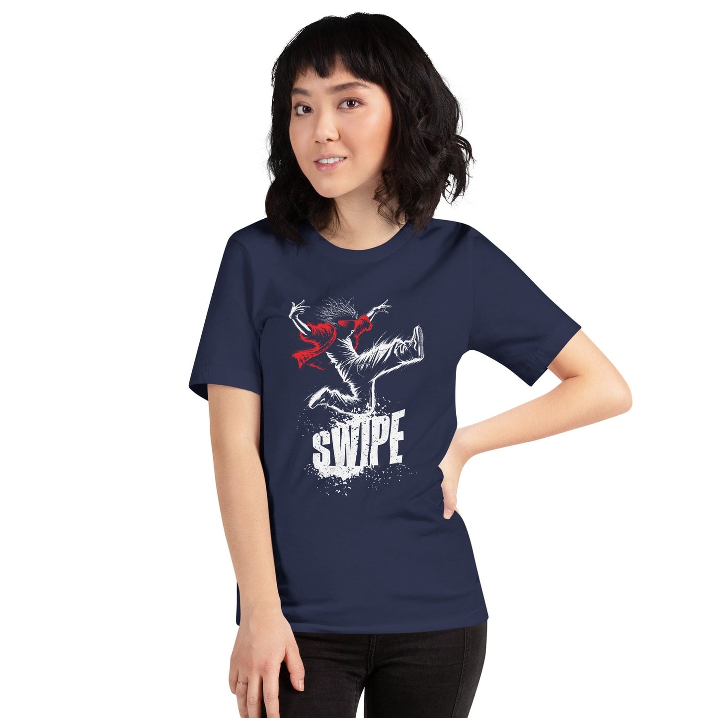 OMTHREAD Breakdance Swipe in Motion Tee