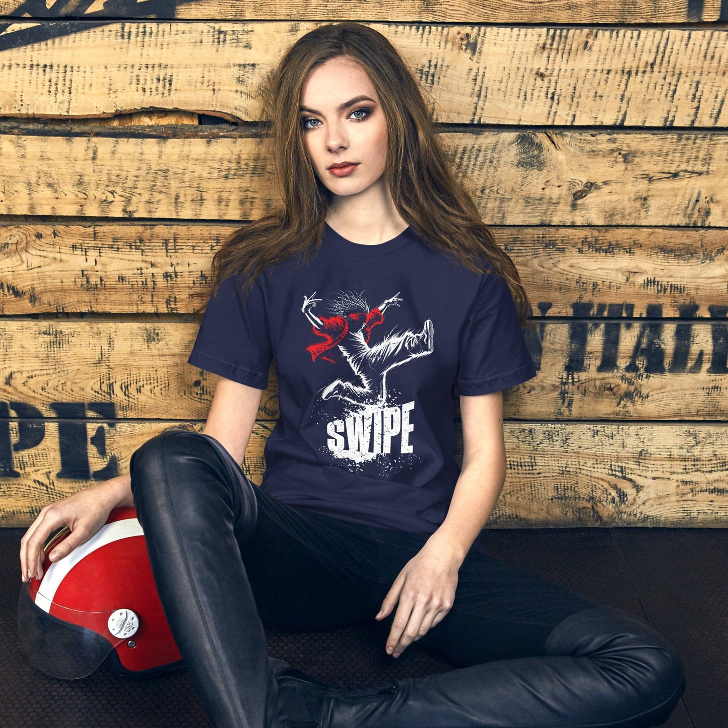 OMTHREAD Breakdance Swipe in Motion Tee