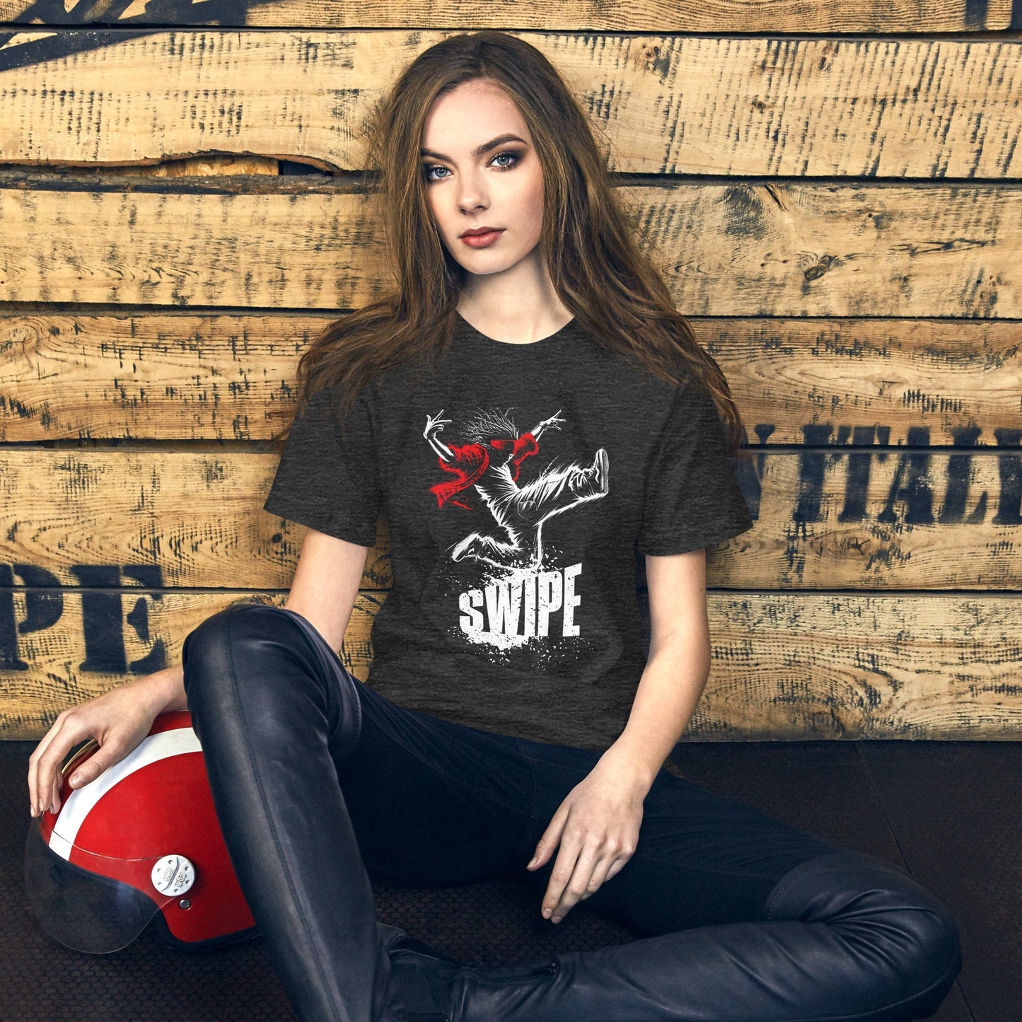 OMTHREAD Breakdance Swipe in Motion Tee