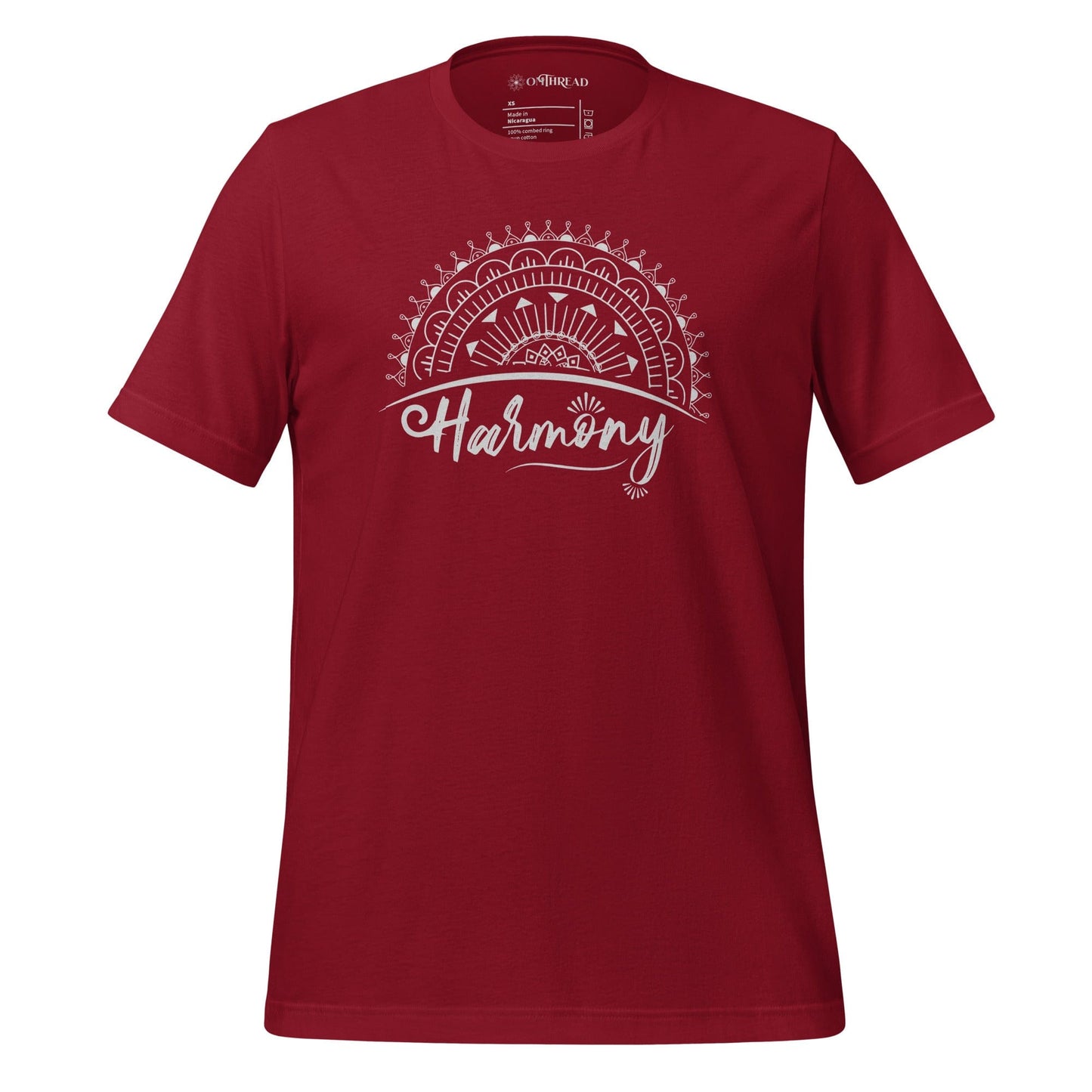 OMTHREAD Cardinal / XS Harmony Fan Yoga Tee
