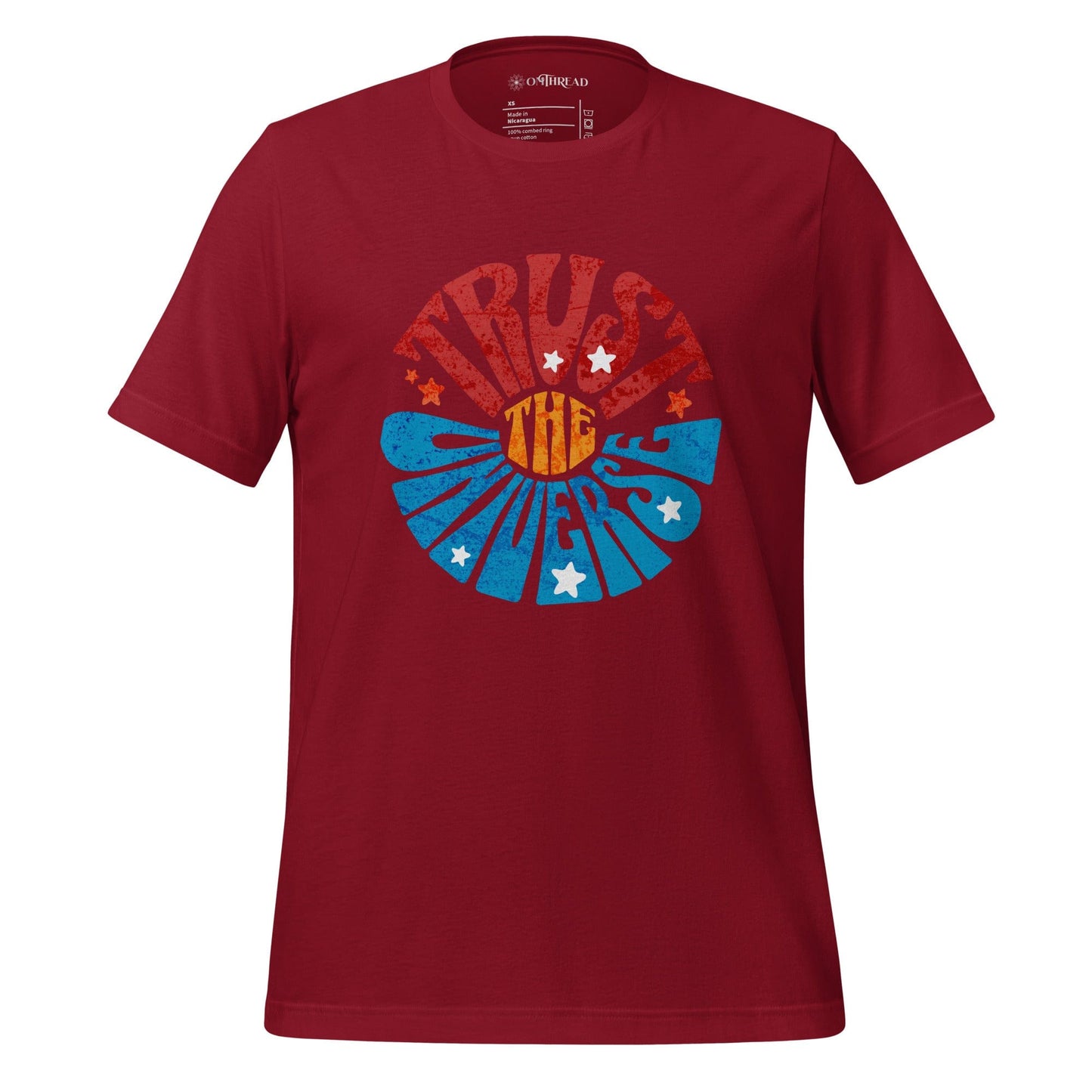 OMTHREAD Cardinal / XS Trust the Universe Motivational Tee