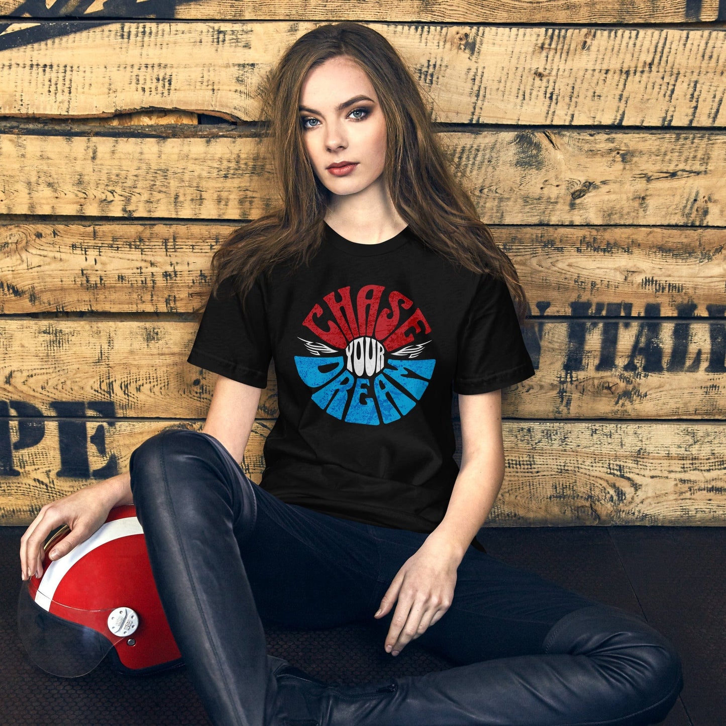 OMTHREAD Chase Your Dream Motivational Tee