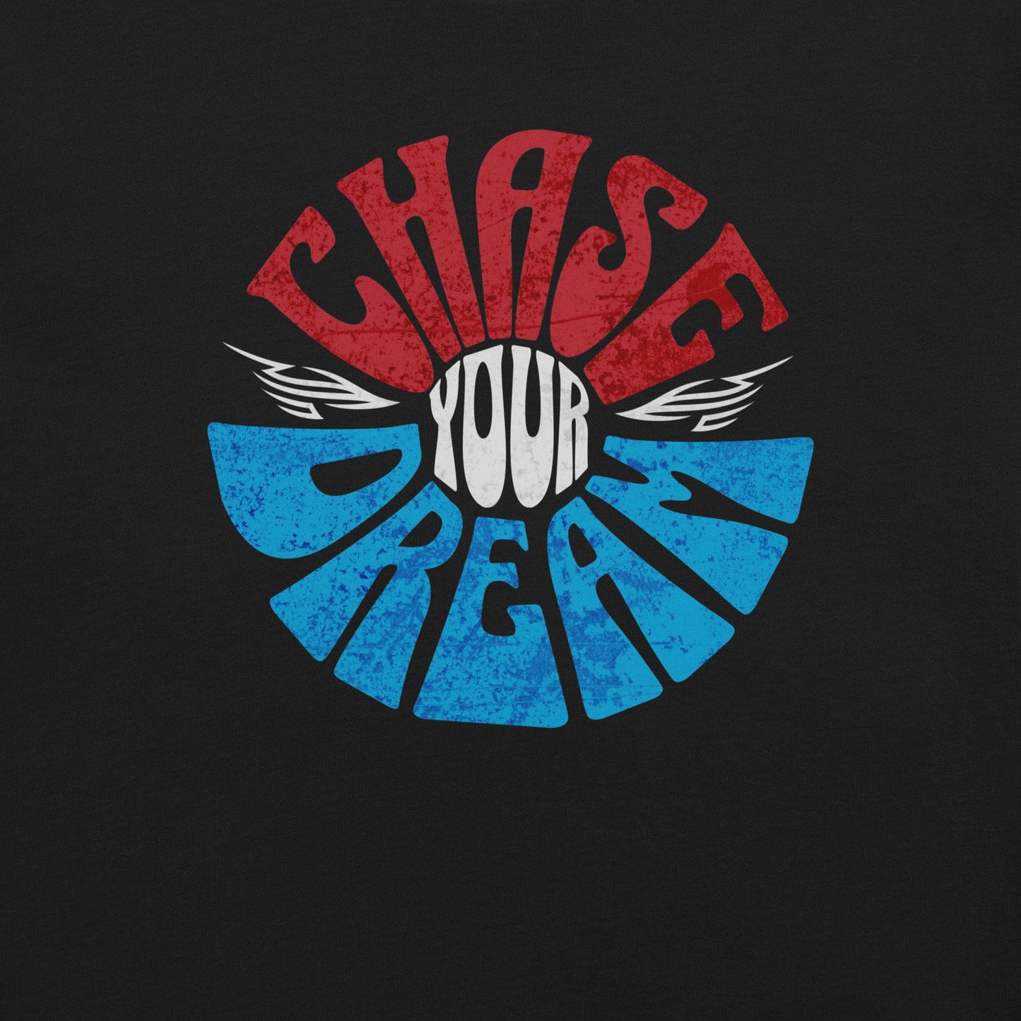 OMTHREAD Chase Your Dream Motivational Tee
