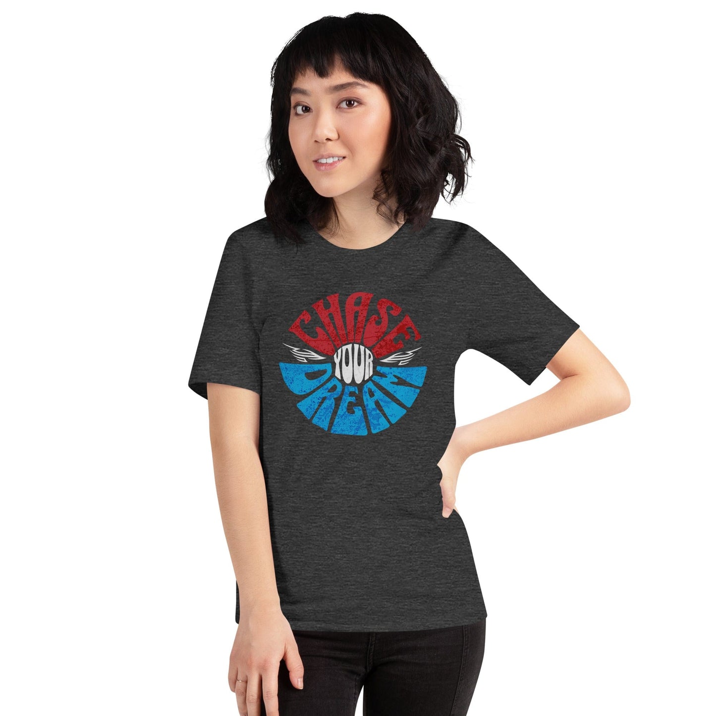 OMTHREAD Chase Your Dream Motivational Tee