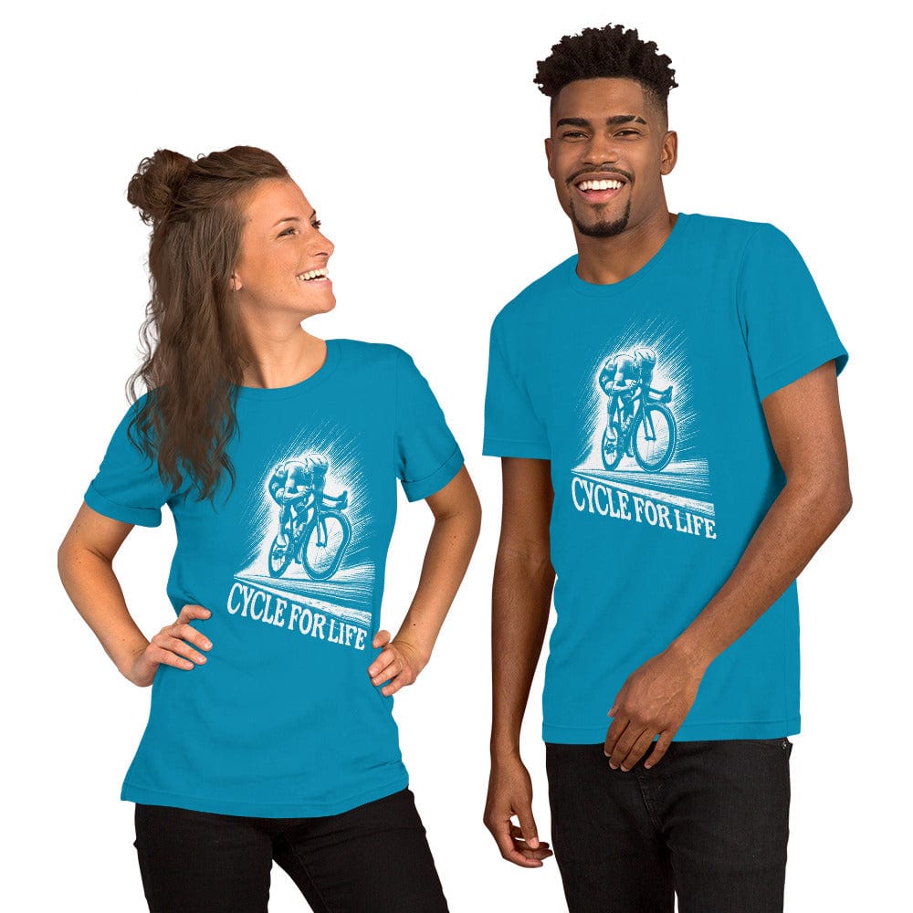 OMTHREAD Cycle for Life - Embrace the Journey Tee