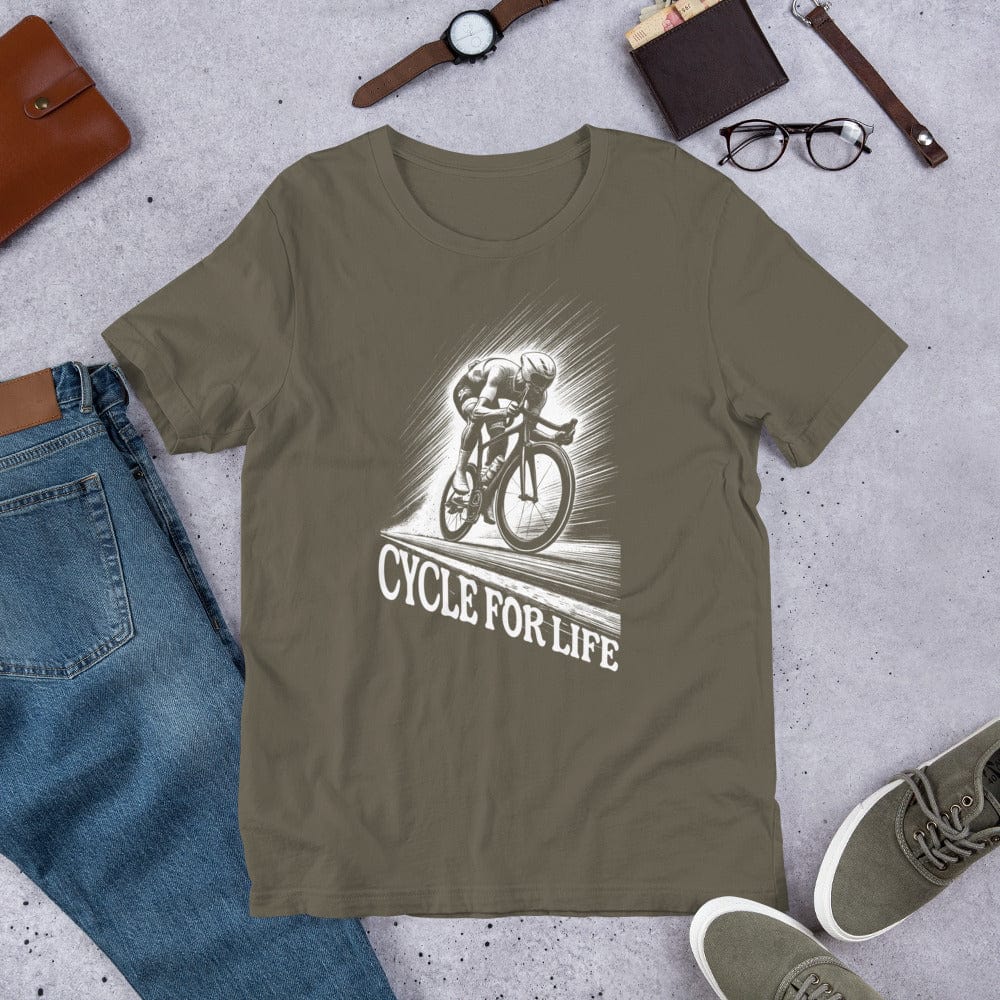 OMTHREAD Cycle for Life - Embrace the Journey Tee