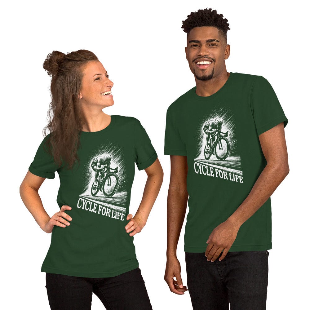 OMTHREAD Cycle for Life - Embrace the Journey Tee