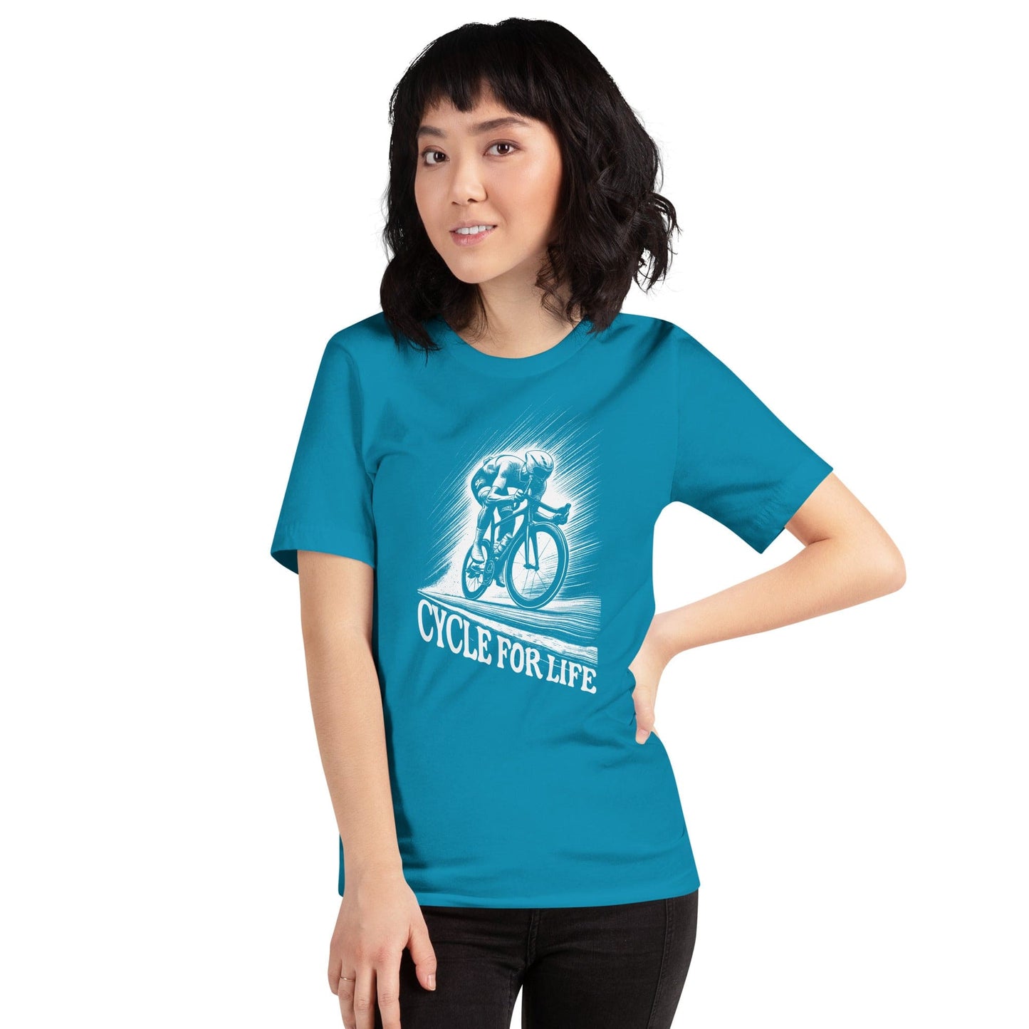 OMTHREAD Cycle for Life - Embrace the Journey Tee