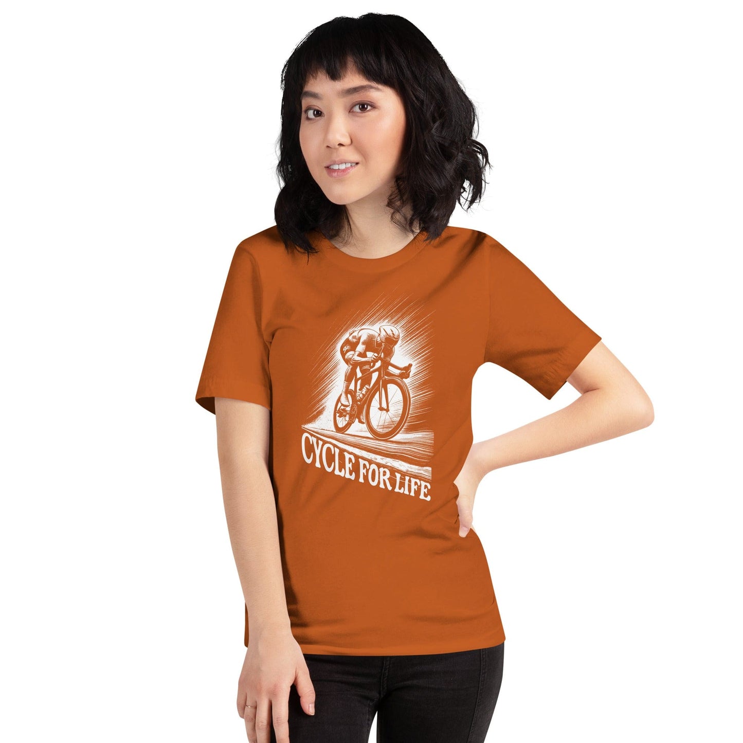 OMTHREAD Cycle for Life - Embrace the Journey Tee