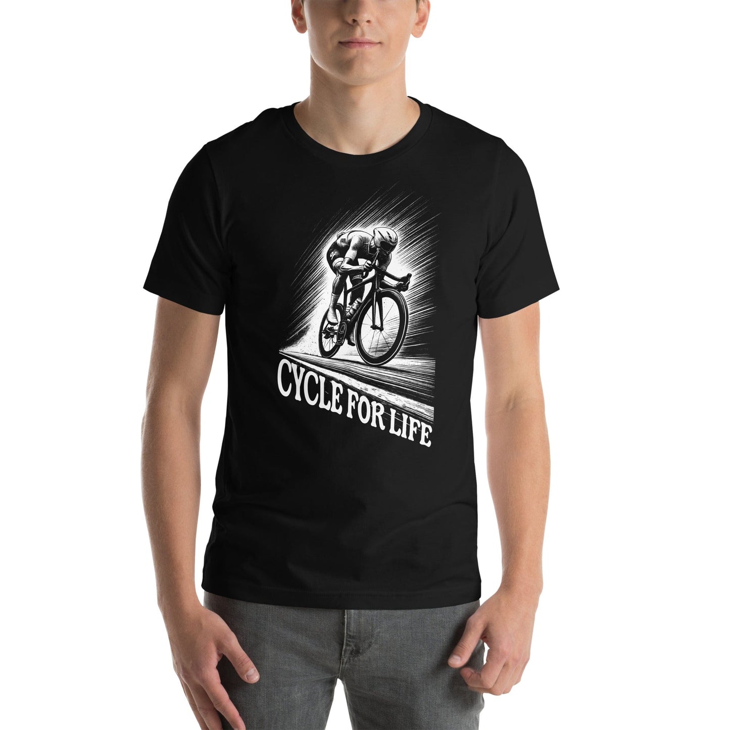 OMTHREAD Cycle for Life - Embrace the Journey Tee