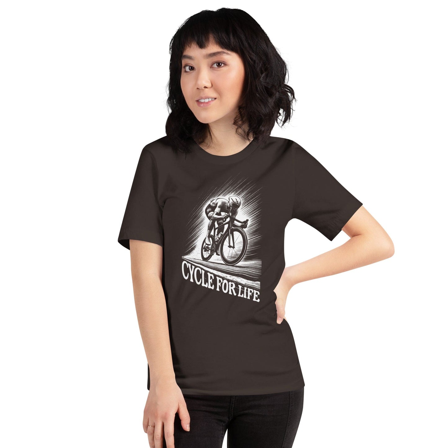 OMTHREAD Cycle for Life - Embrace the Journey Tee