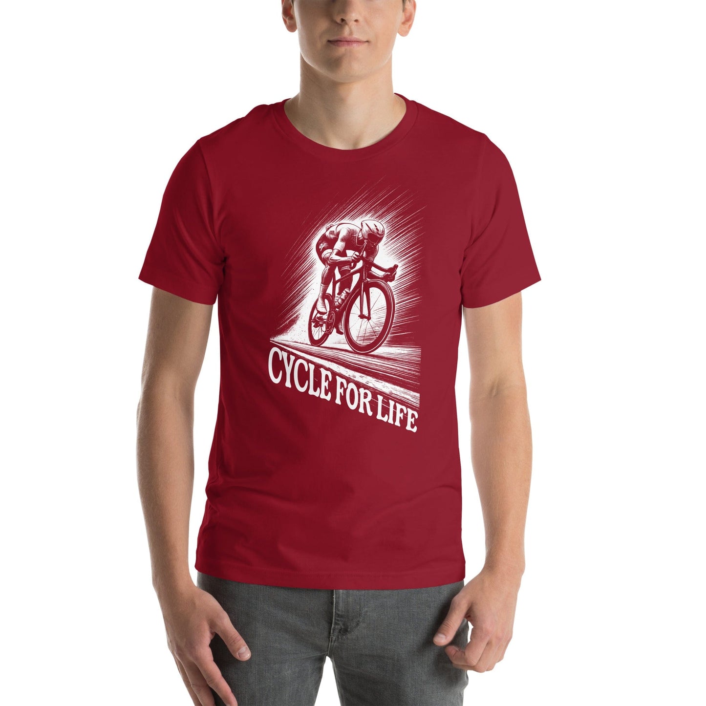 OMTHREAD Cycle for Life - Embrace the Journey Tee