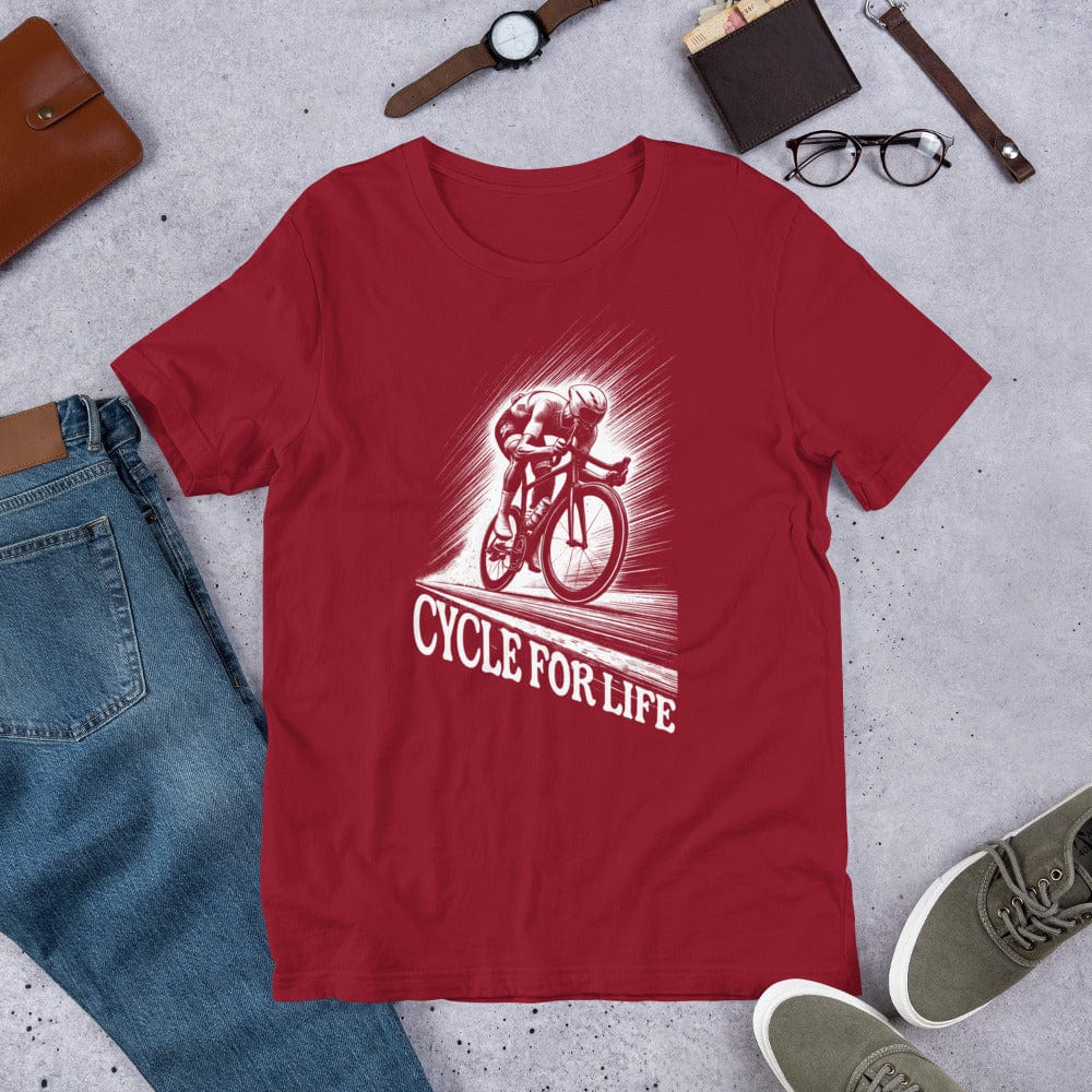 OMTHREAD Cycle for Life - Embrace the Journey Tee