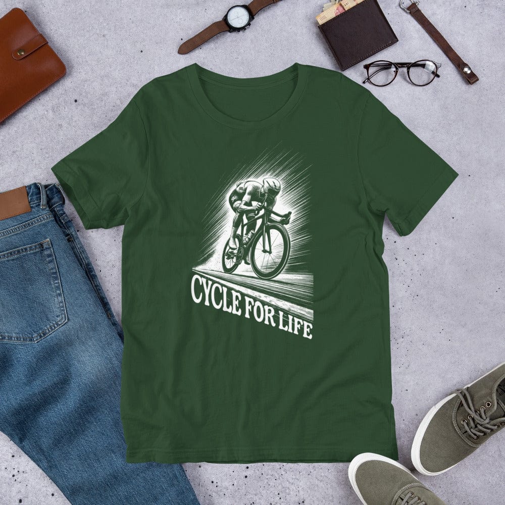OMTHREAD Cycle for Life - Embrace the Journey Tee