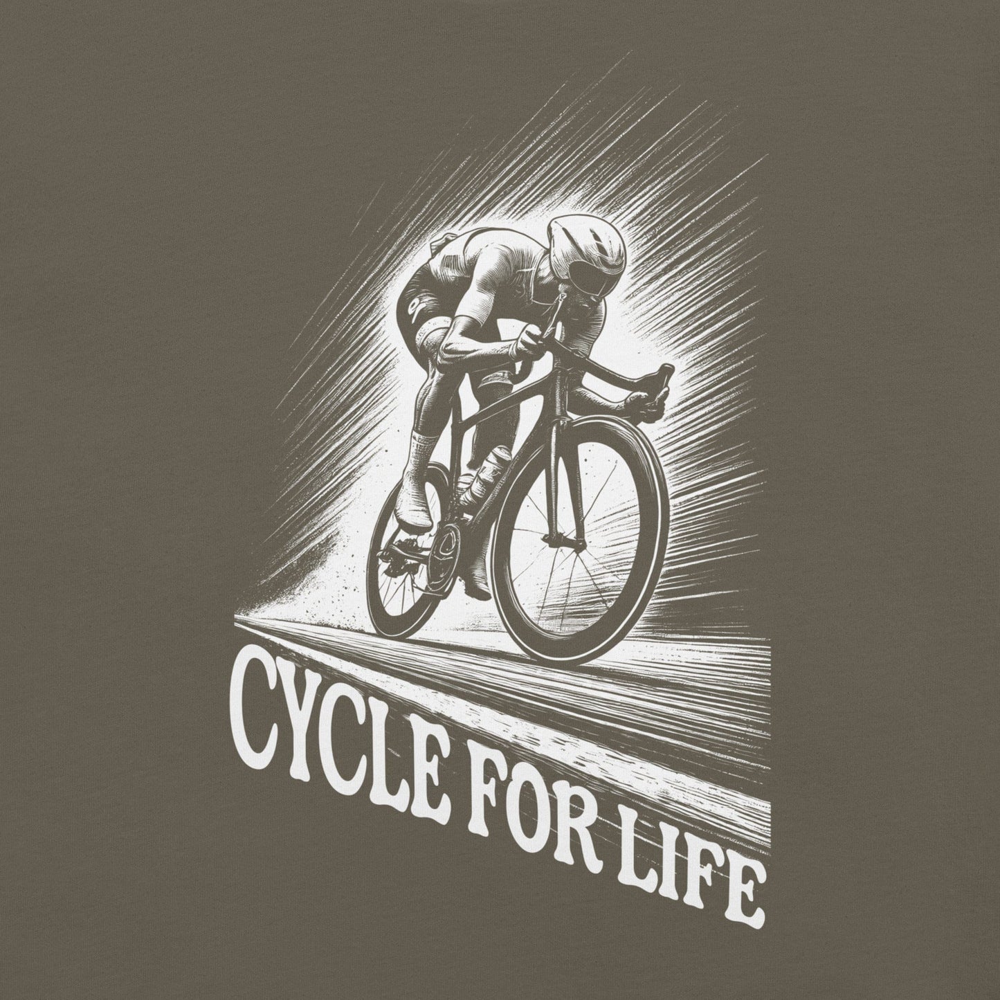 OMTHREAD Cycle for Life - Embrace the Journey Tee