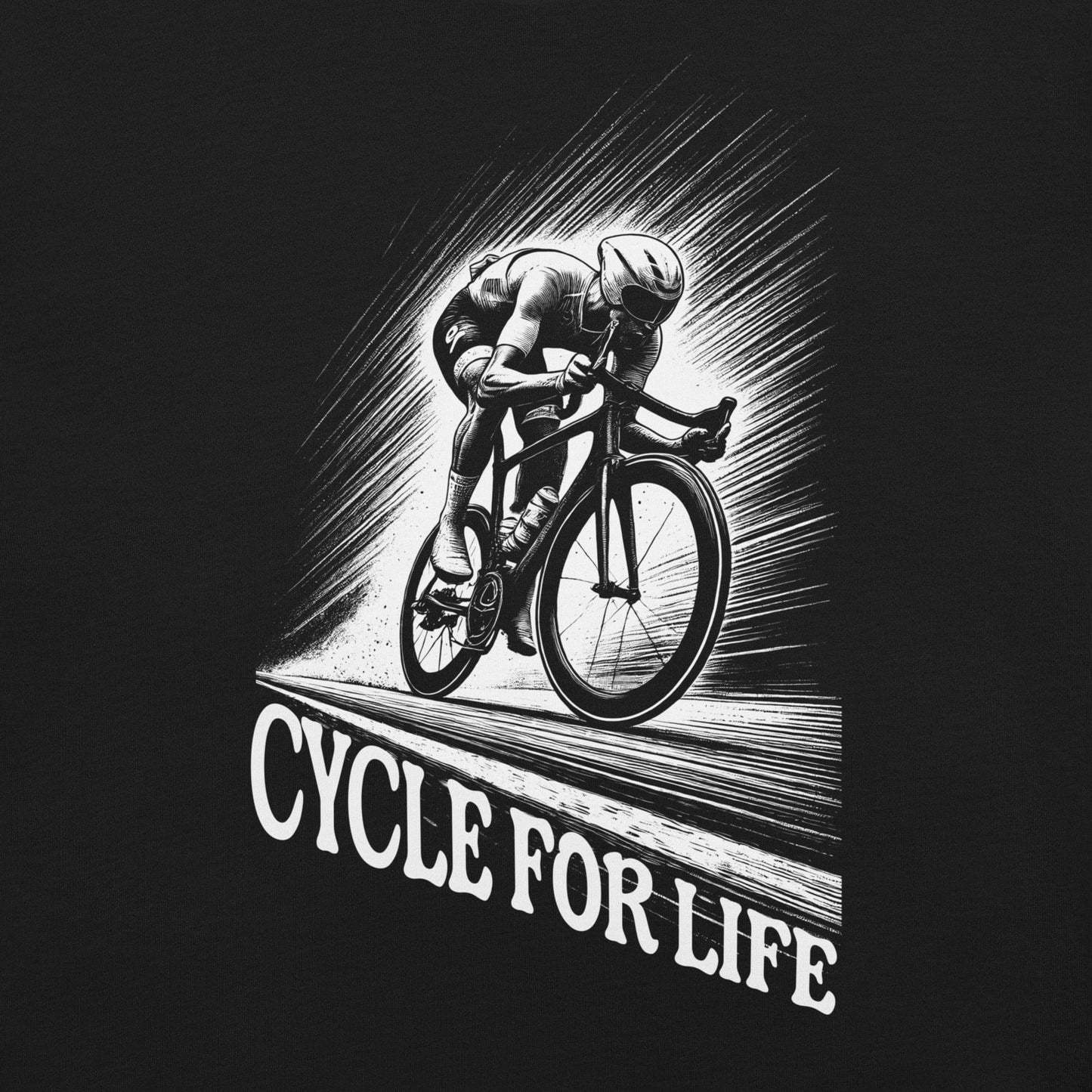 OMTHREAD Cycle for Life - Embrace the Journey Tee