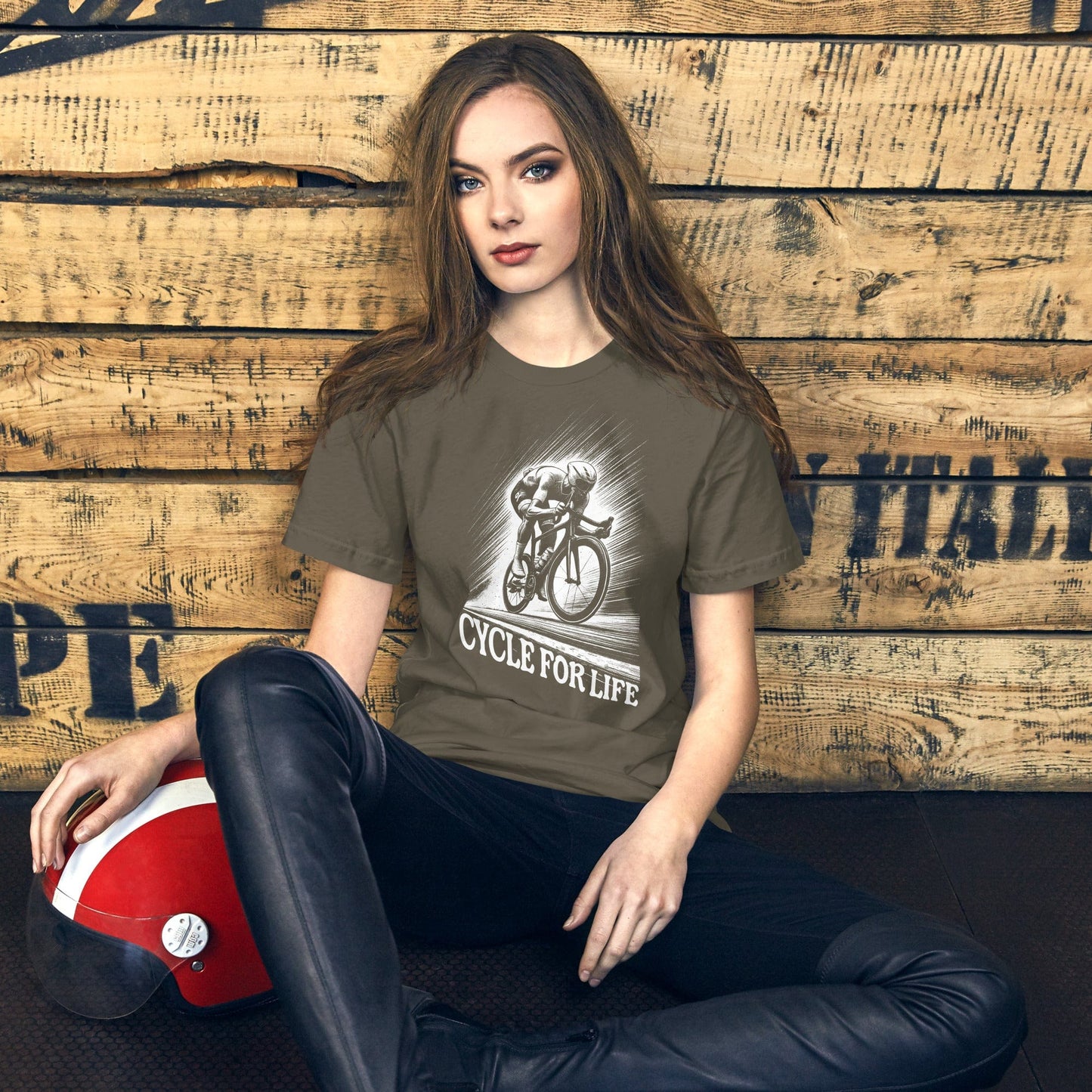 OMTHREAD Cycle for Life - Embrace the Journey Tee