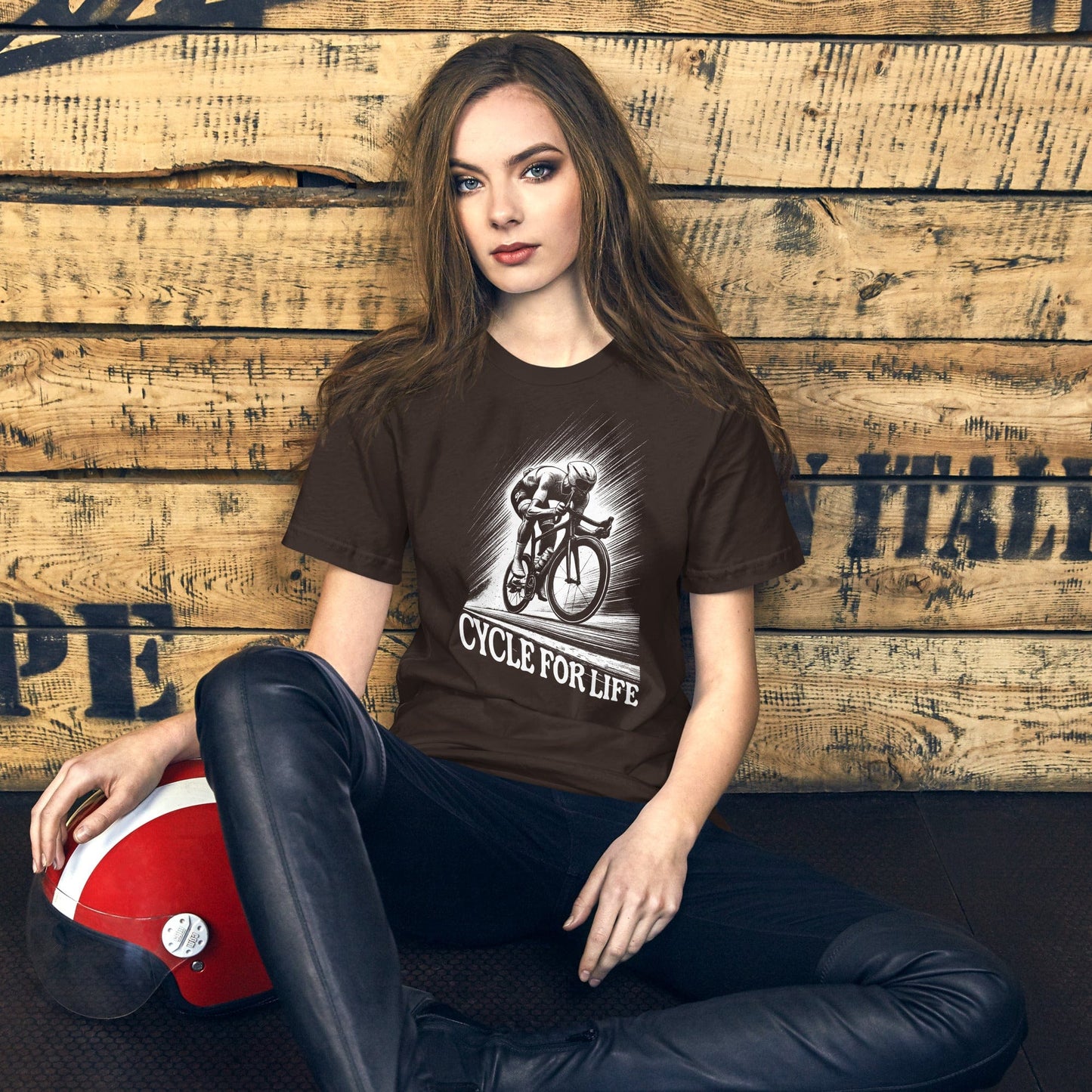 OMTHREAD Cycle for Life - Embrace the Journey Tee