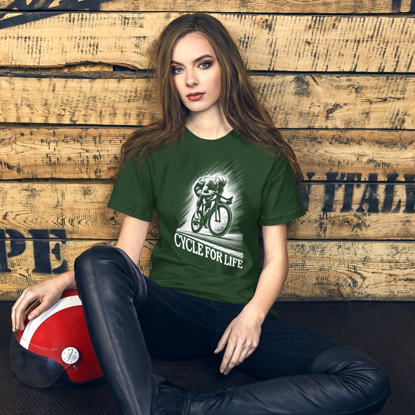 OMTHREAD Cycle for Life - Embrace the Journey Tee