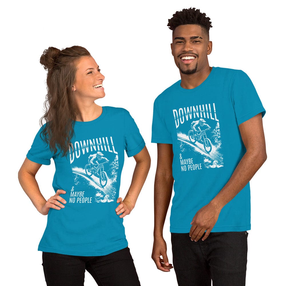 OMTHREAD Downhill and Maybe No People Tee