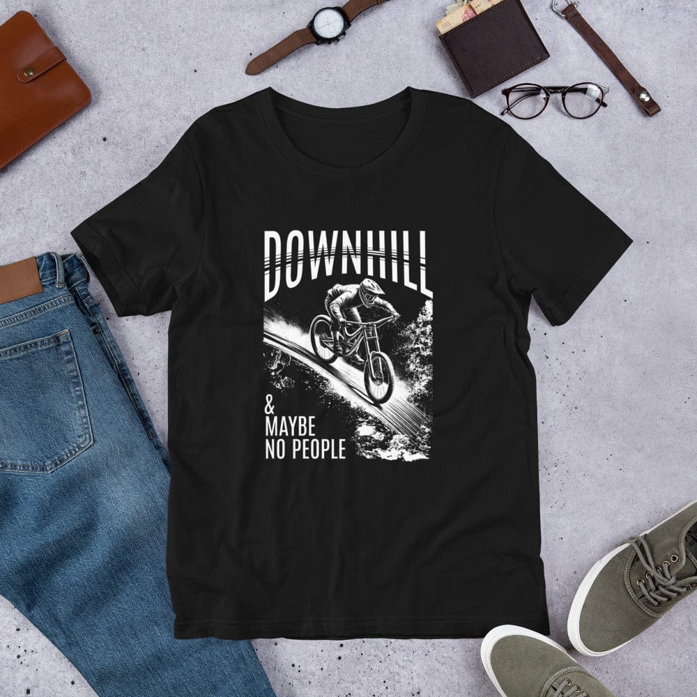 OMTHREAD Downhill and Maybe No People Tee