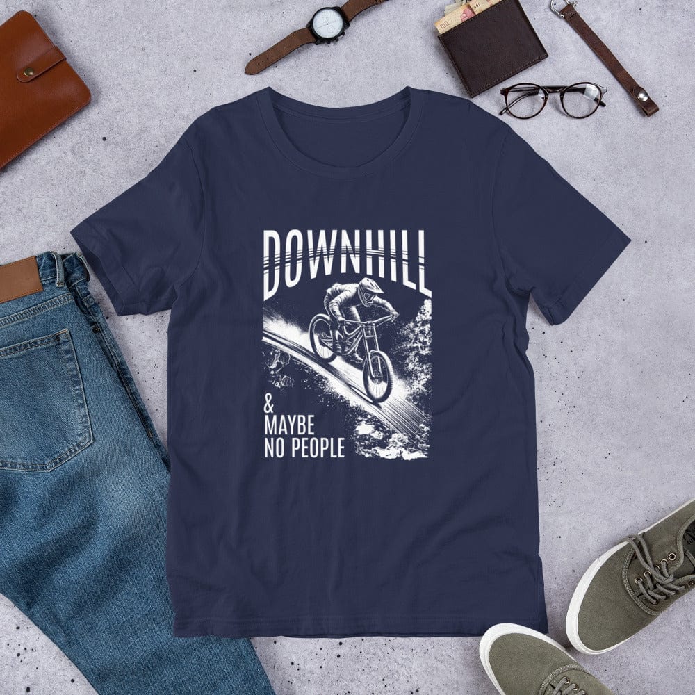 OMTHREAD Downhill and Maybe No People Tee