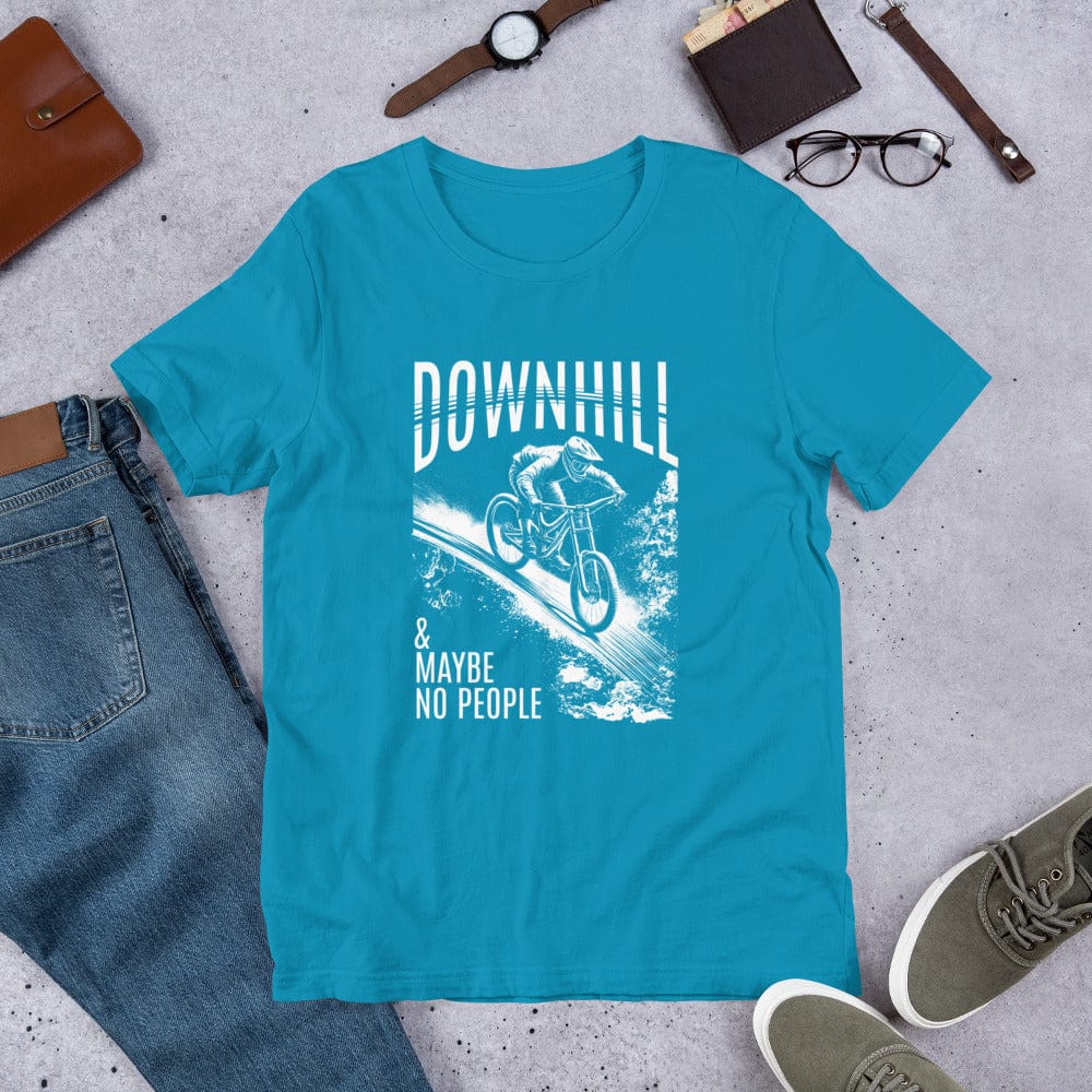 OMTHREAD Downhill and Maybe No People Tee