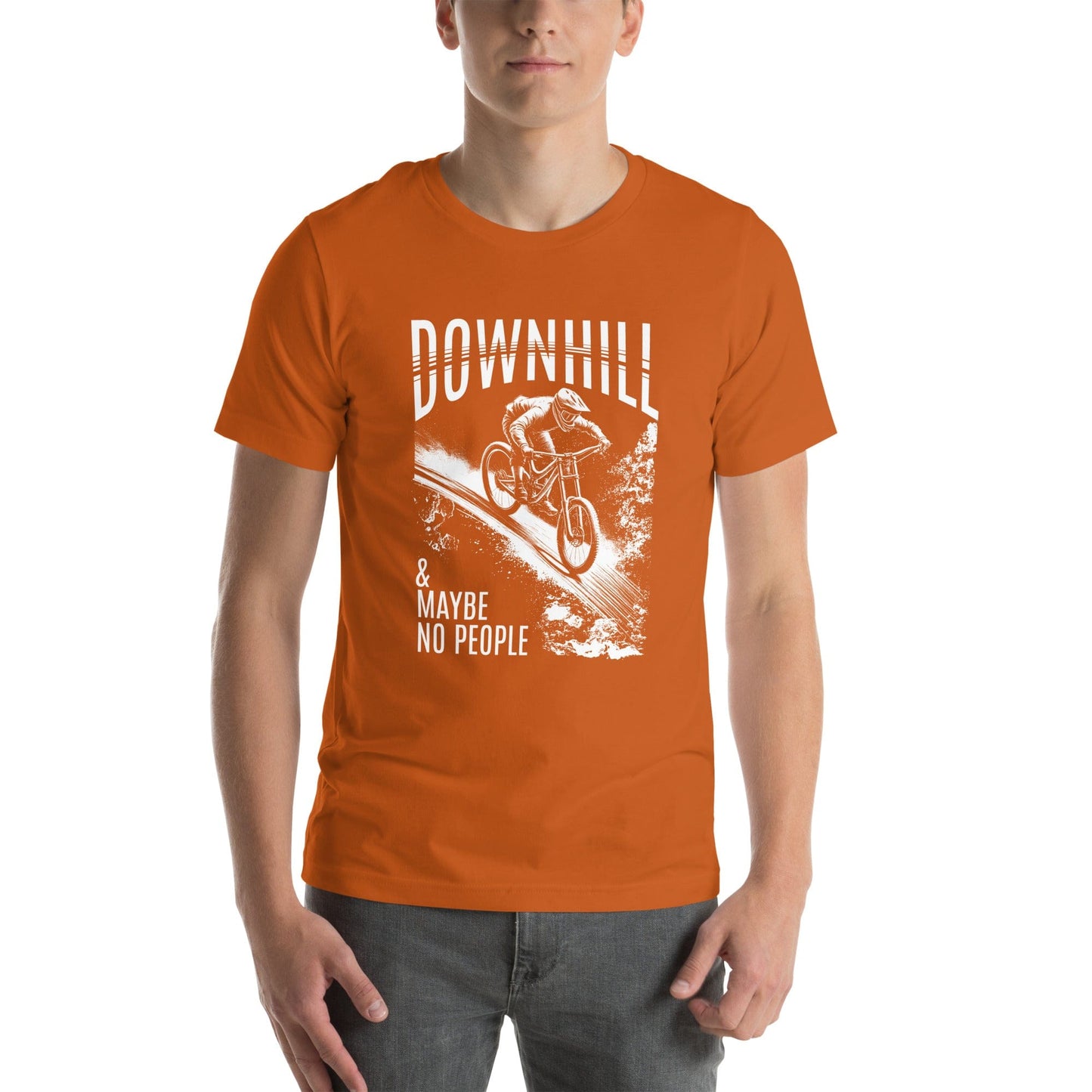 OMTHREAD Downhill and Maybe No People Tee