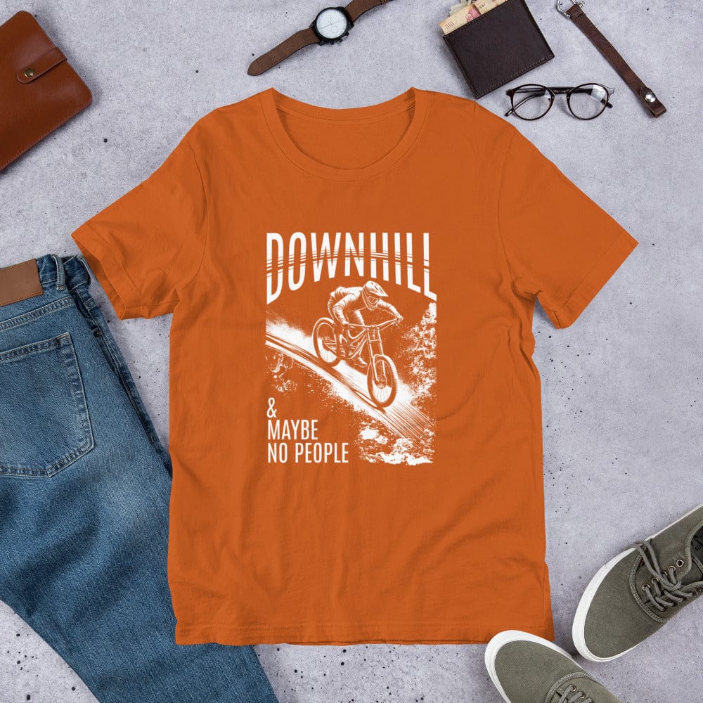 OMTHREAD Downhill and Maybe No People Tee
