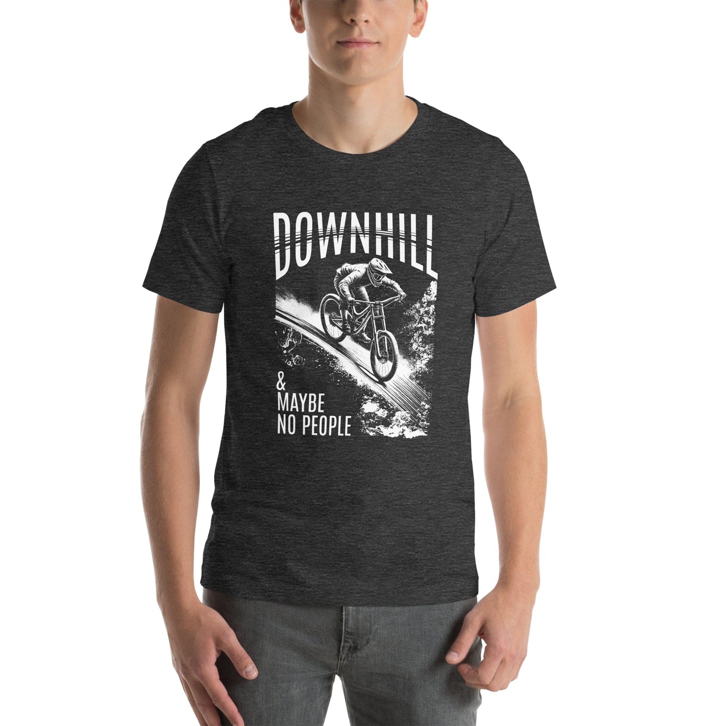 OMTHREAD Downhill and Maybe No People Tee