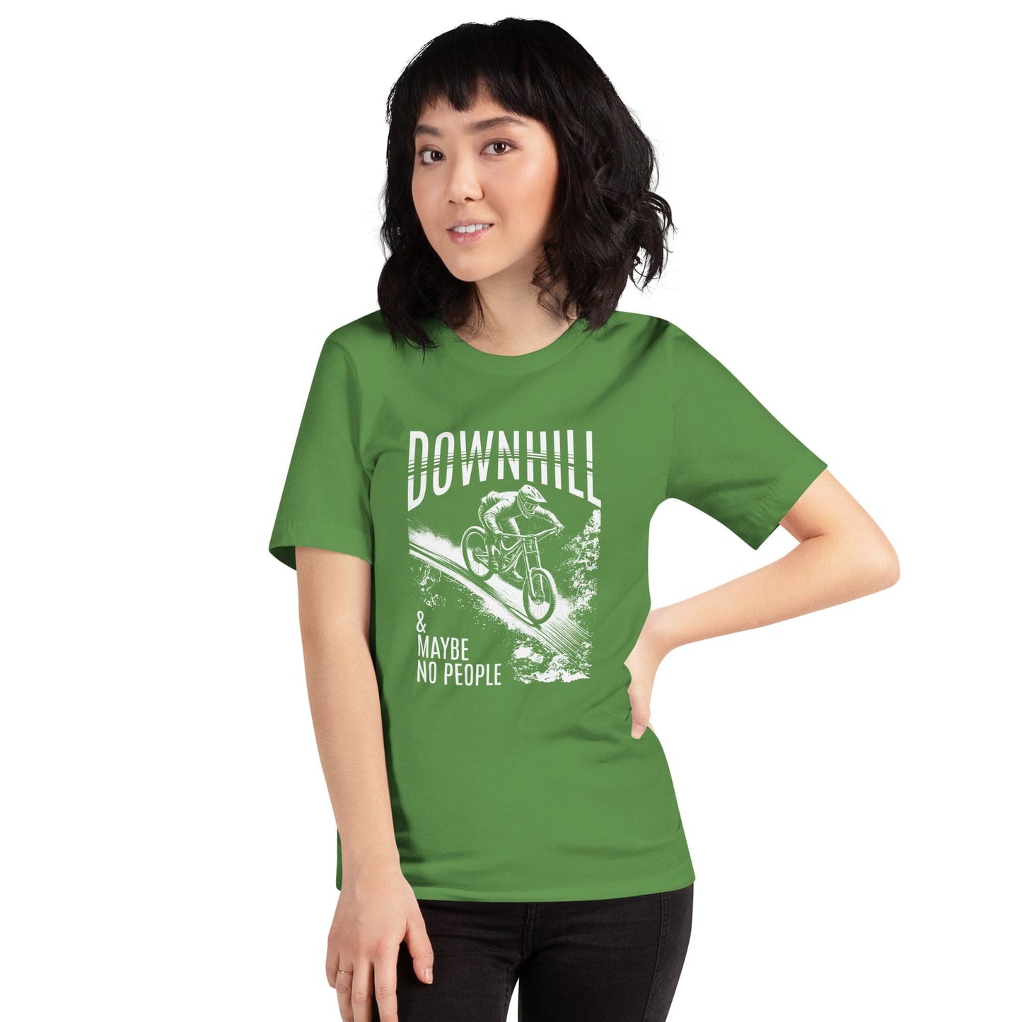 OMTHREAD Downhill and Maybe No People Tee