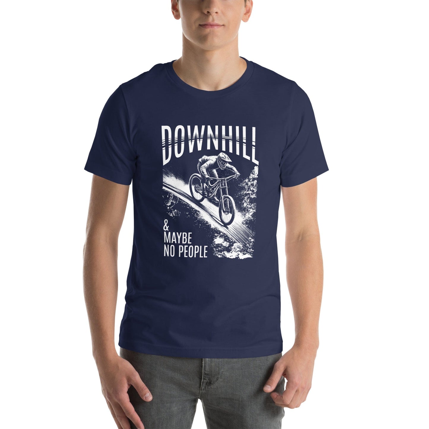 OMTHREAD Downhill and Maybe No People Tee