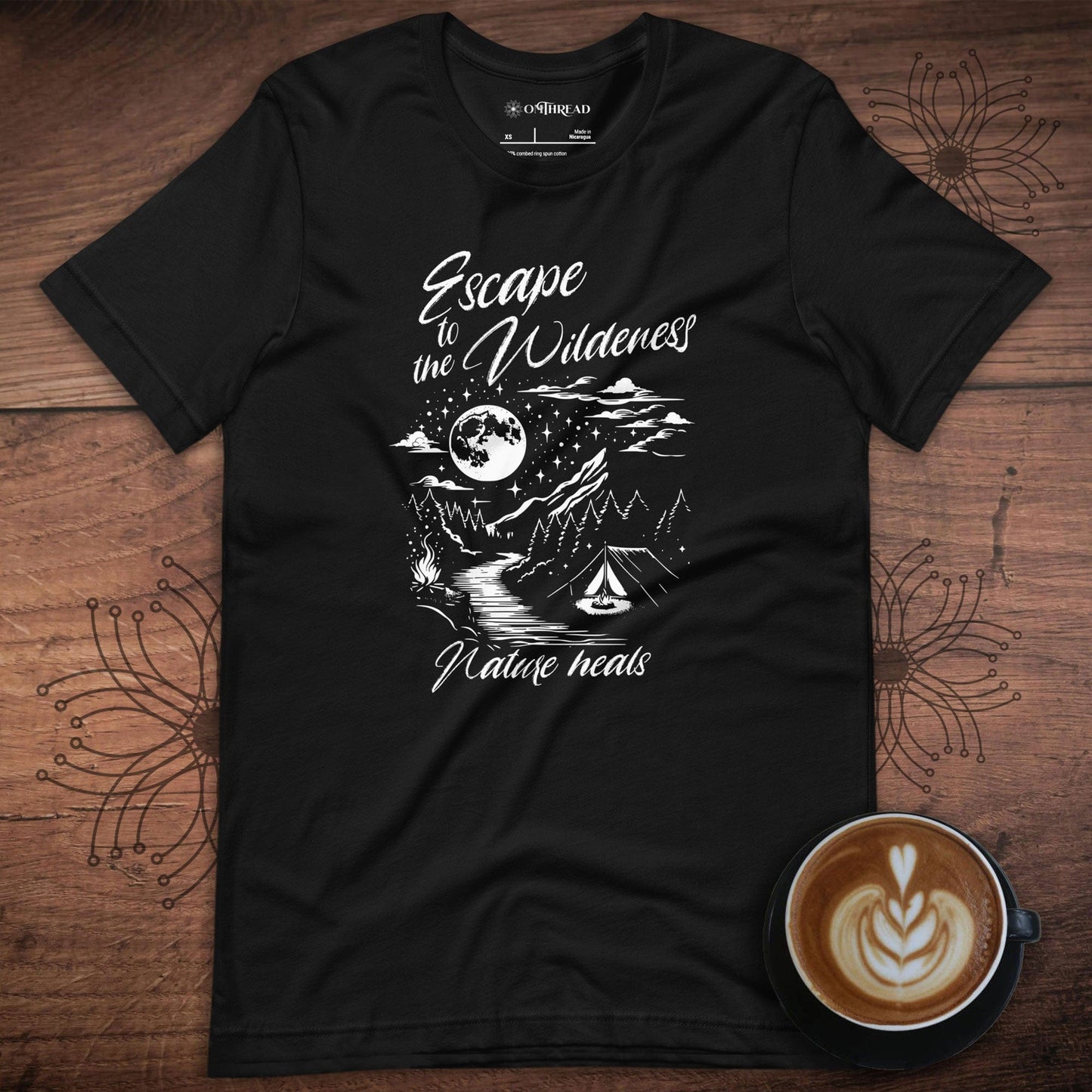 OMTHREAD Escape to the Wilderness Adventure Tee