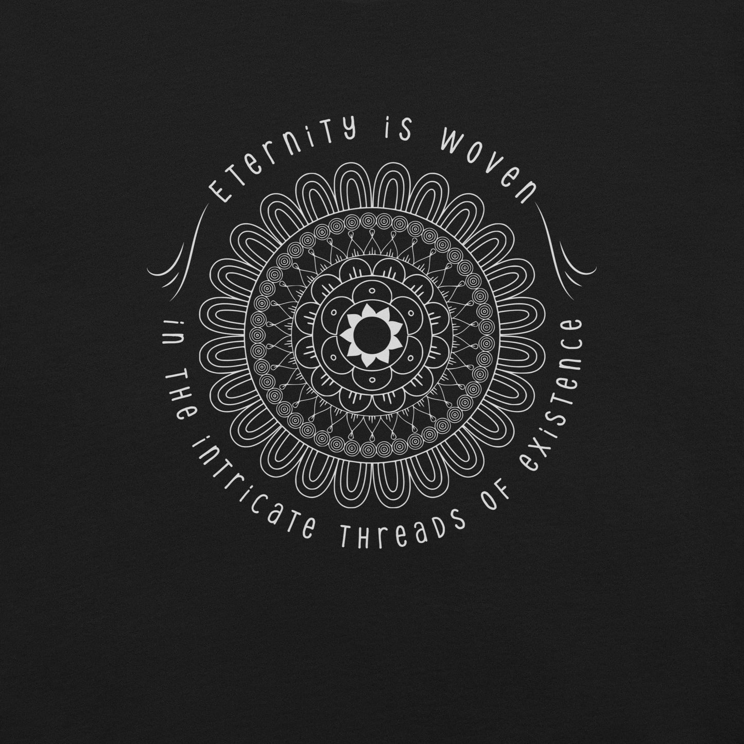 OMTHREAD Eternity Threads Yoga Tee