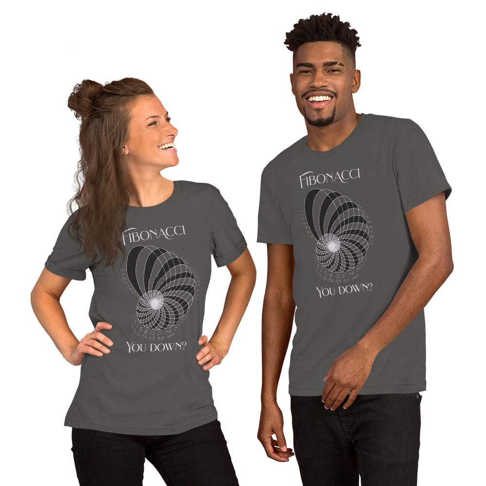 OMTHREAD Fibonacci, You Down? Science Geek Tee