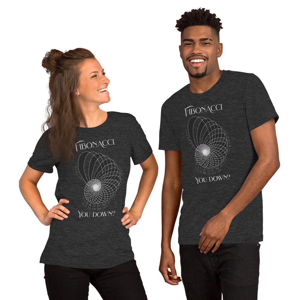 OMTHREAD Fibonacci, You Down? Science Geek Tee