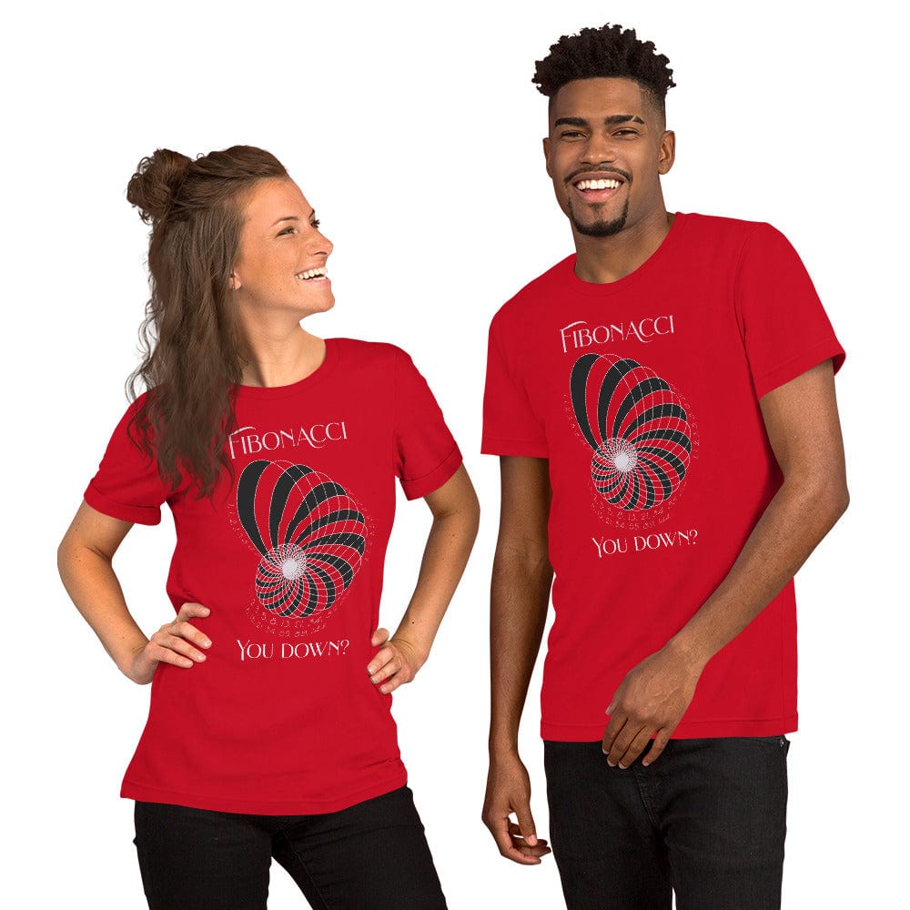 OMTHREAD Fibonacci, You Down? Science Geek Tee