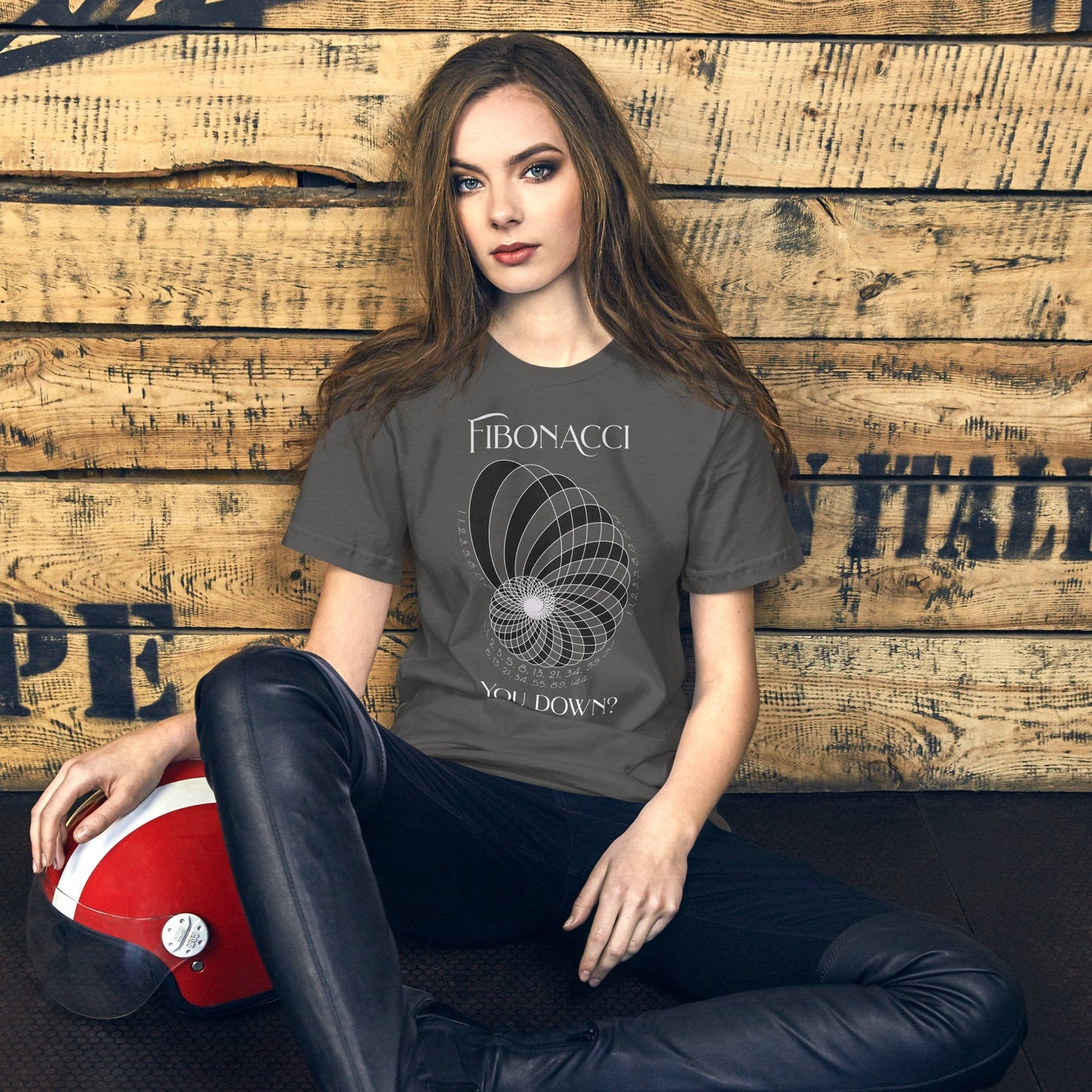 OMTHREAD Fibonacci, You Down? Science Geek Tee