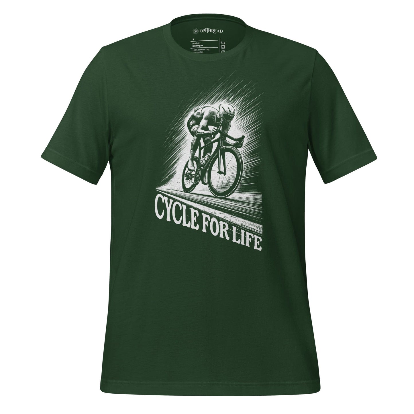 OMTHREAD Forest / S Cycle for Life - Embrace the Journey Tee