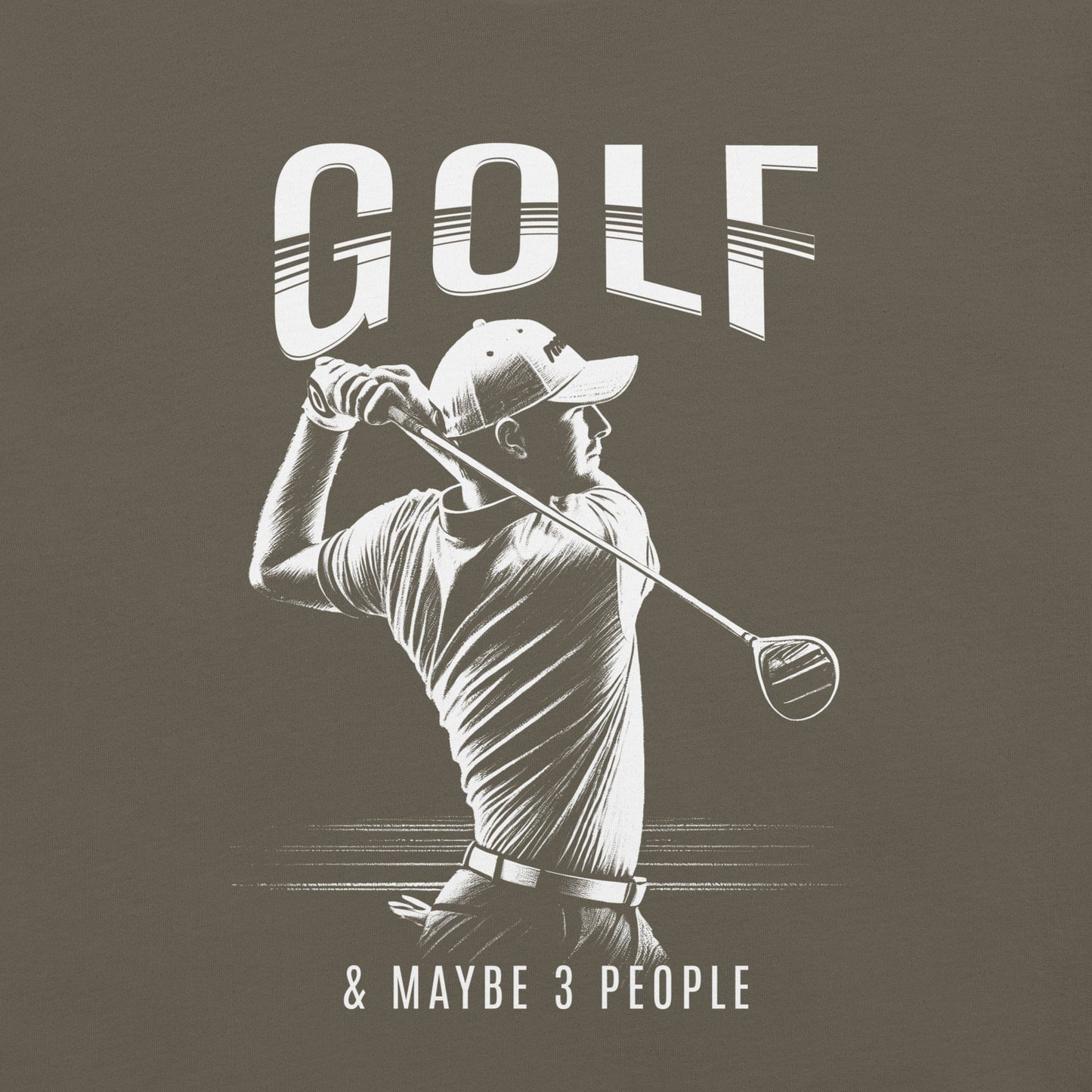 OMTHREAD Golf & Maybe 3 People Tee