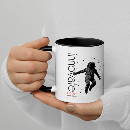 OMTHREAD Innovate or Die - Mug with Color Inside