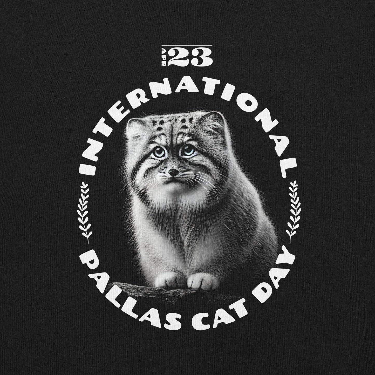 OMTHREAD International Pallas Cat Day | Otocolobus Manul | April 23 Conservation Tee