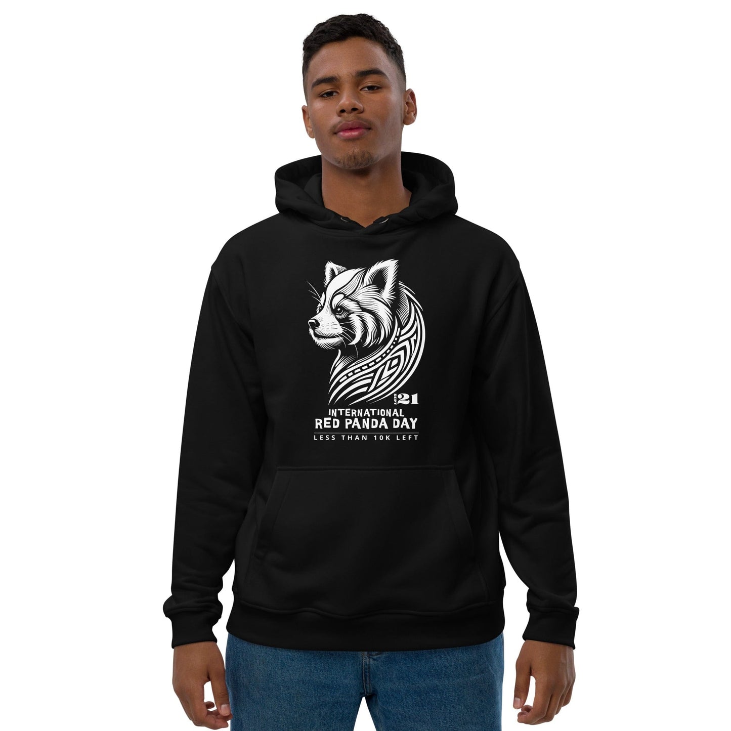 OMTHREAD International Red Panda Day, Sept 21 - Premium Eco Unisex Hoodie