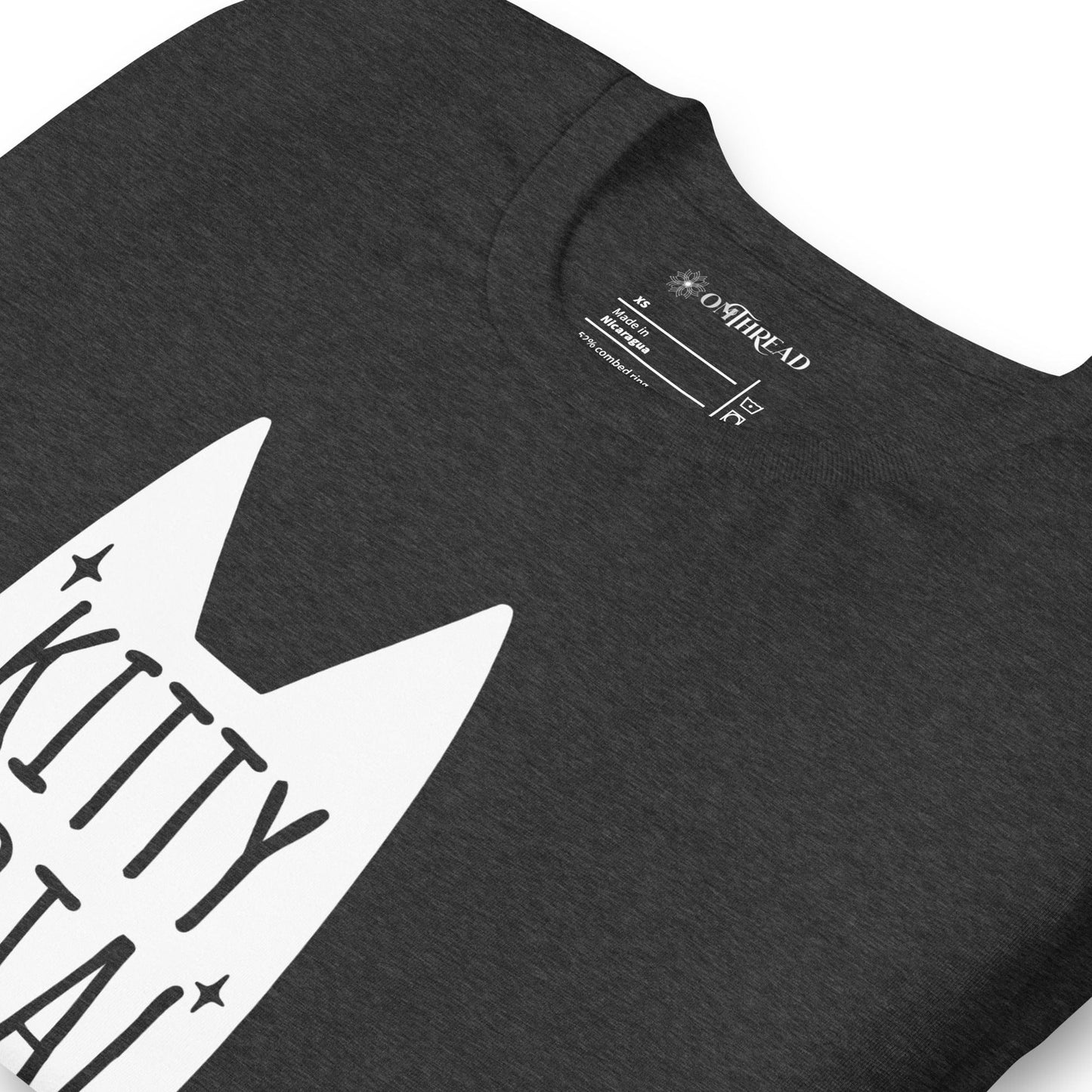 OMTHREAD Kitty Portal Doorway to Magic T-Shirt | Cat Lover Tee | Whimsical Cat Shirt