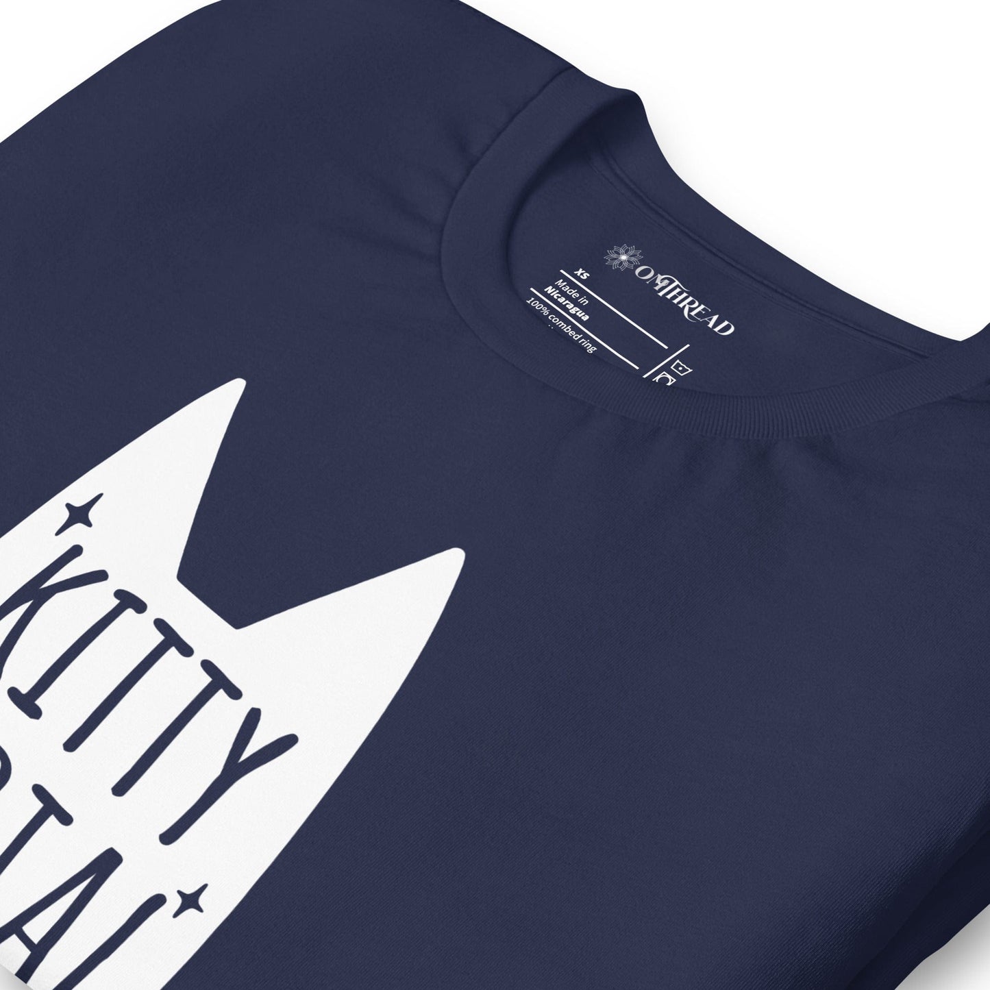 OMTHREAD Kitty Portal Doorway to Magic T-Shirt | Cat Lover Tee | Whimsical Cat Shirt