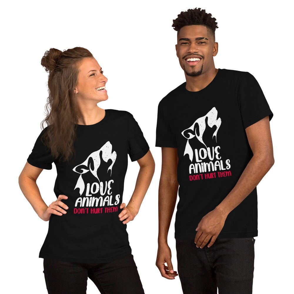OMTHREAD Love Animals, Don't Hurt Them Empathy Tee