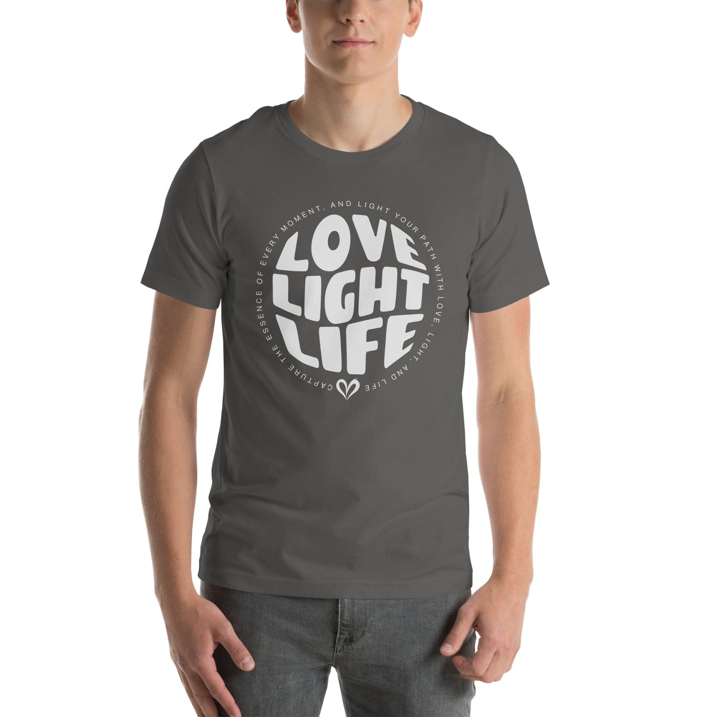 OMTHREAD LOVE, LIGHT, LIFE Tee