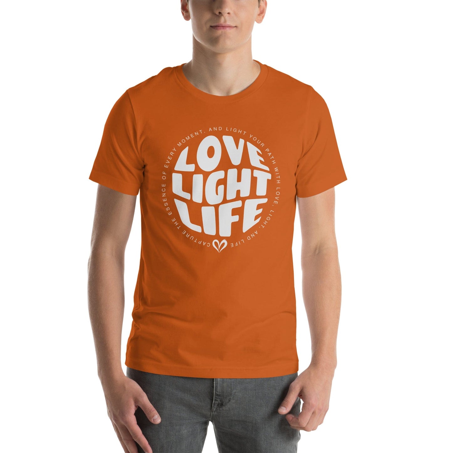 OMTHREAD LOVE, LIGHT, LIFE Tee